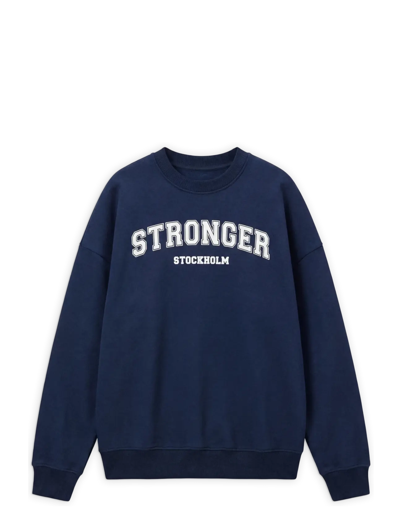 STRONGER Essential Sweatshirt Navy - S - Damen