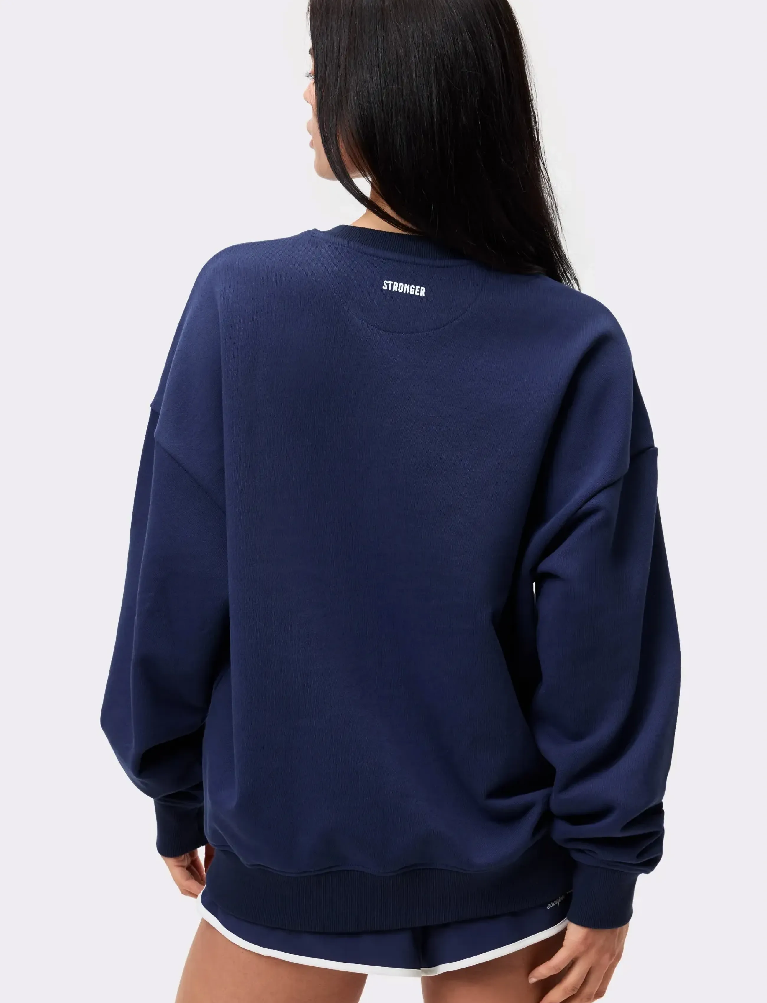 STRONGER - Essential Sweatshirt - svetarit - navy blazer - 2