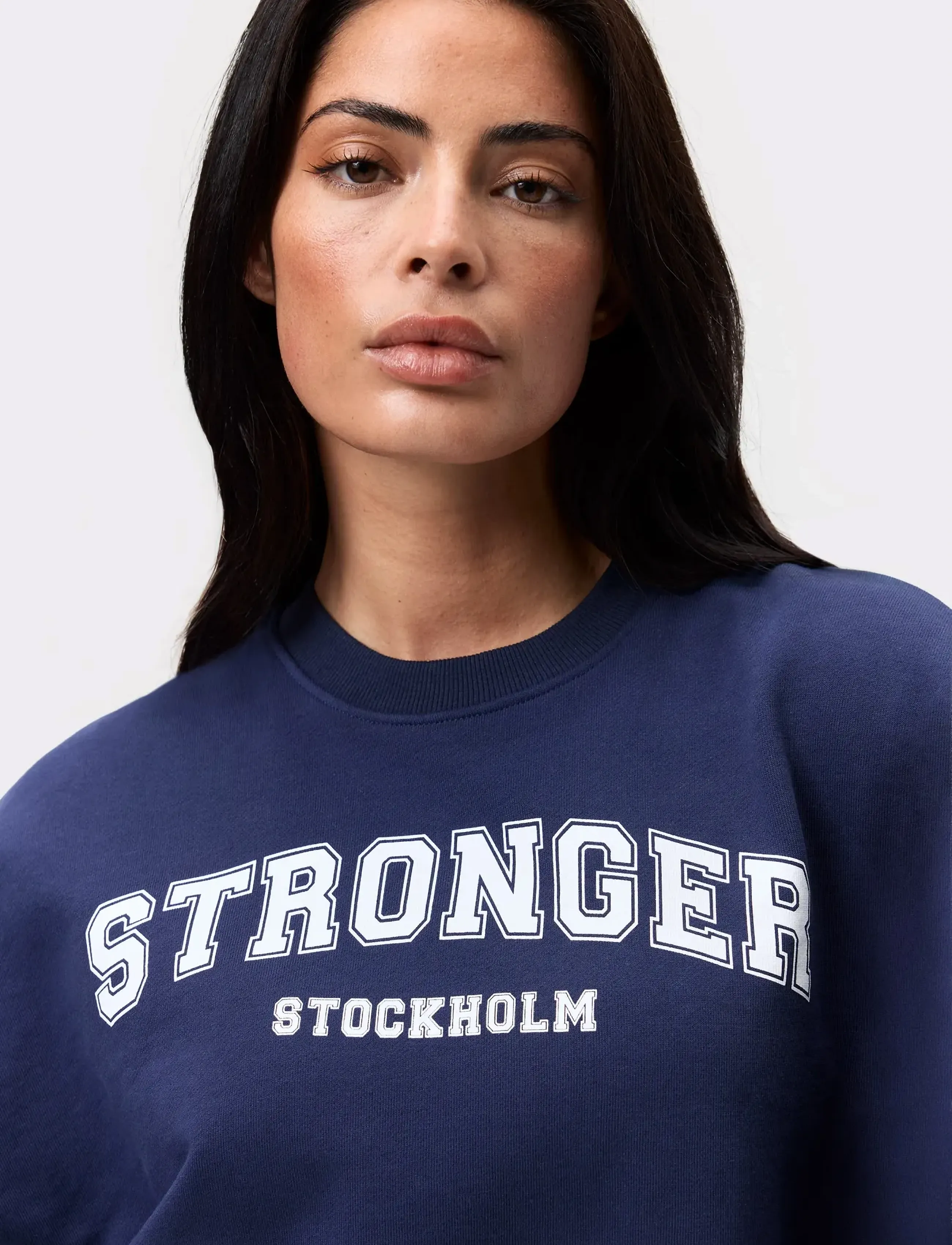STRONGER - Essential Sweatshirt - svetarit - navy blazer - 4