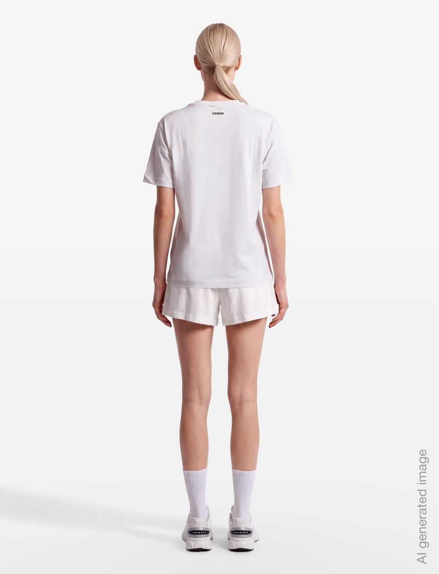 STRONGER - Essential T-shirt - t-shirts - bright white - 4