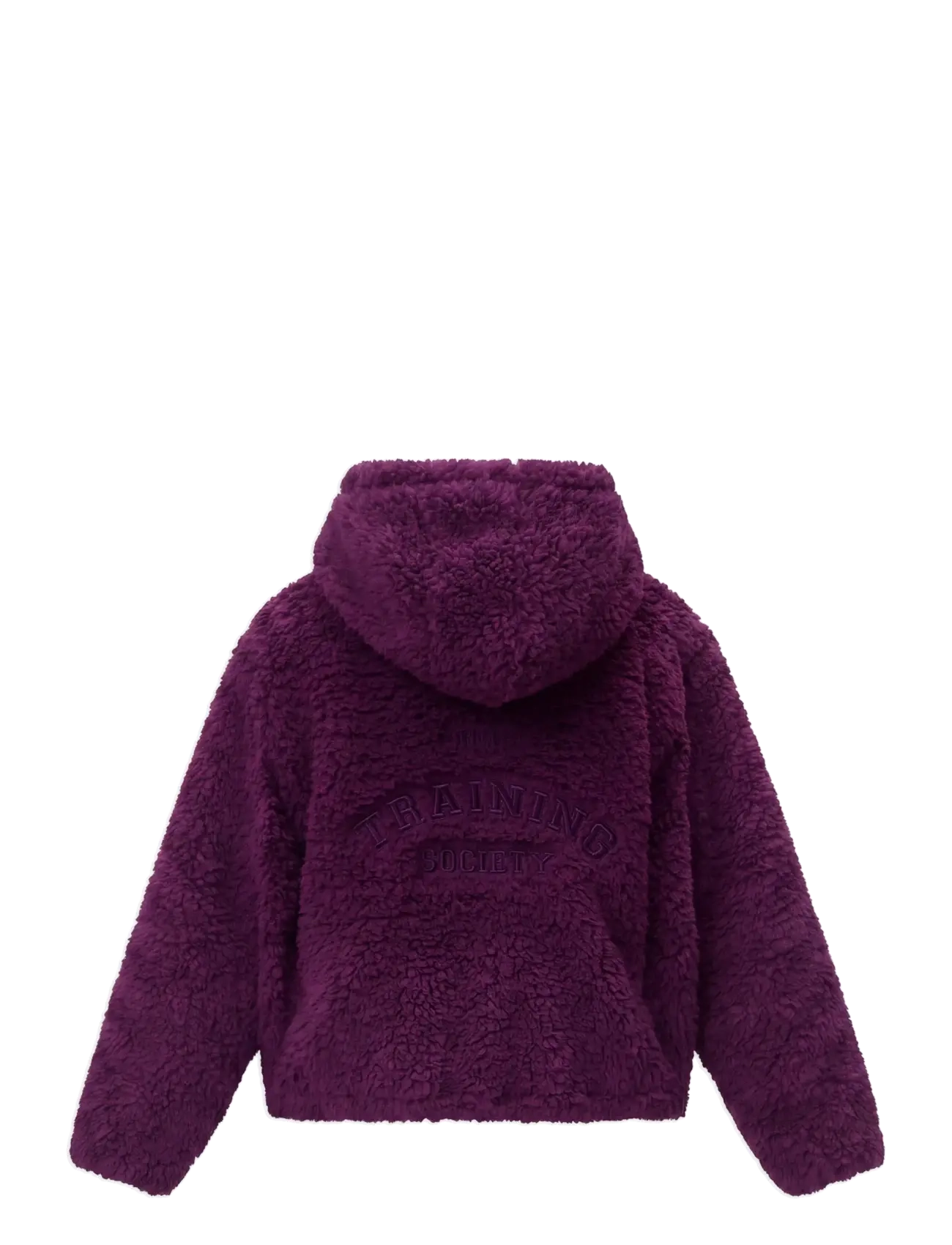 STRONGER - Hooded Pile Jacket - sportsjakker - dark purple - 2
