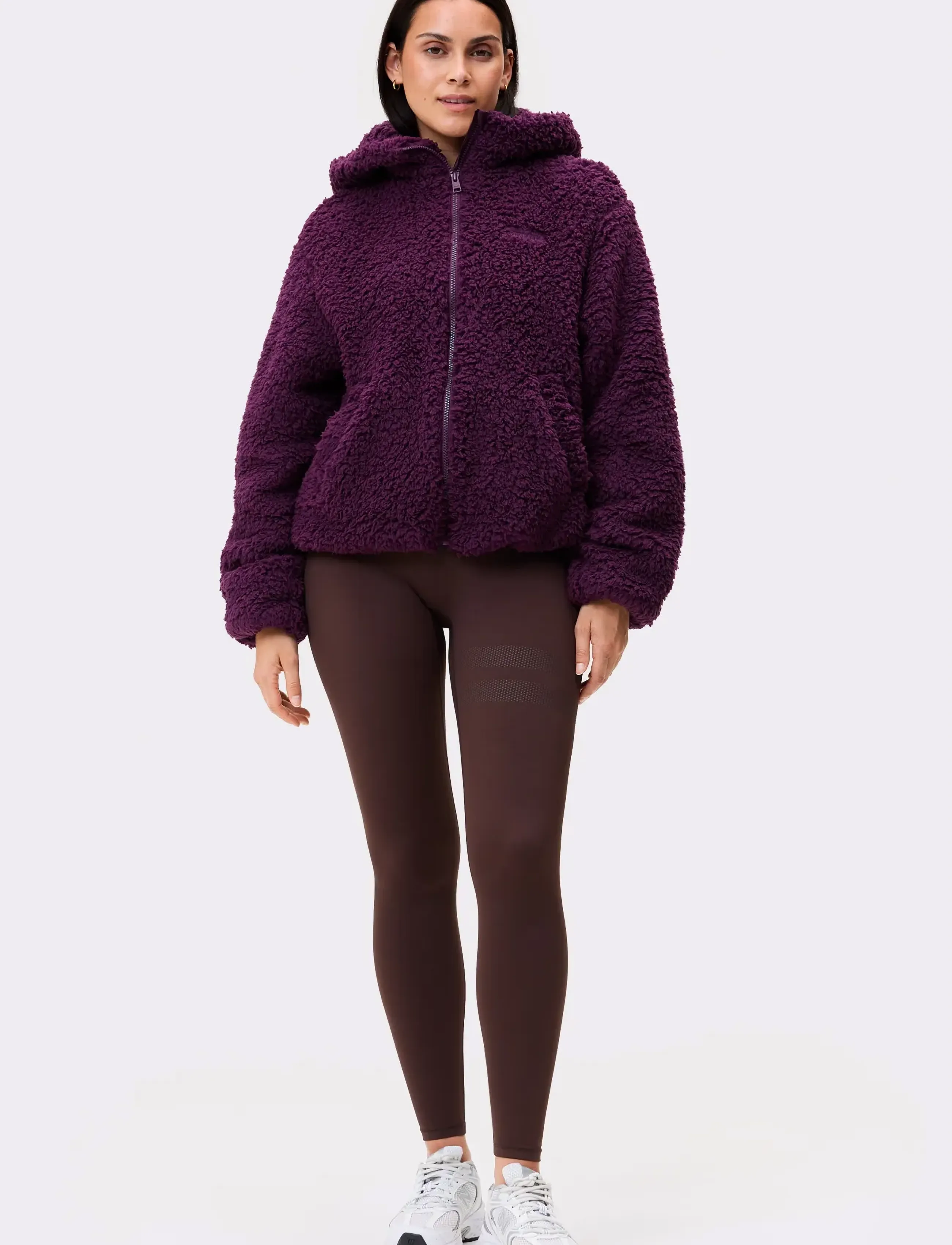 Hooded Pile Jacket