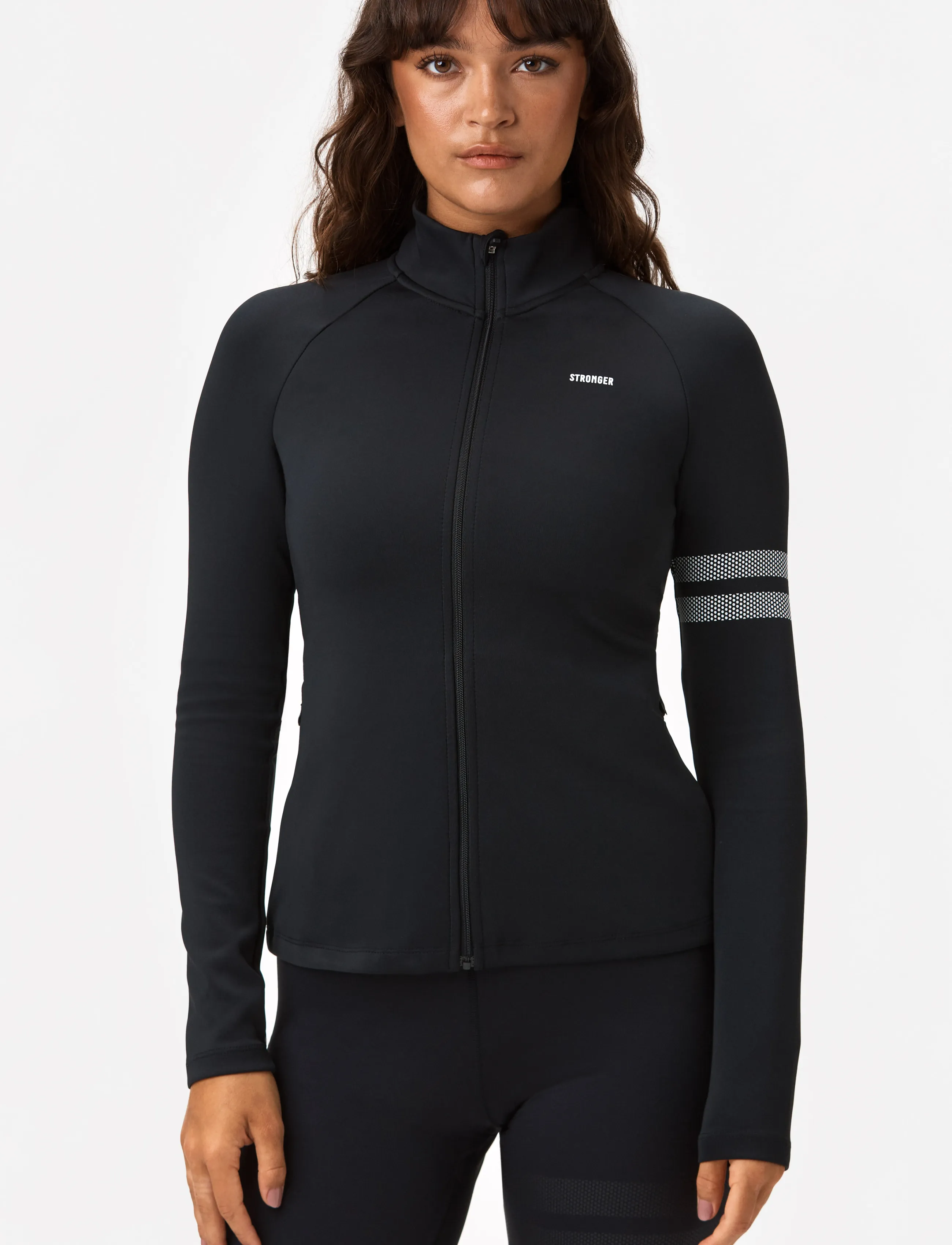 STRONGER - Signature Zip Jacket - spordijakid - black - 4