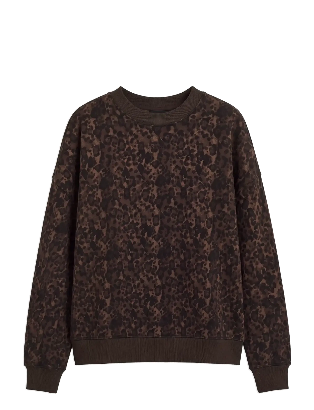 STRONGER Relaxed Sweatshirt - Tøj - DARK LEO / brown