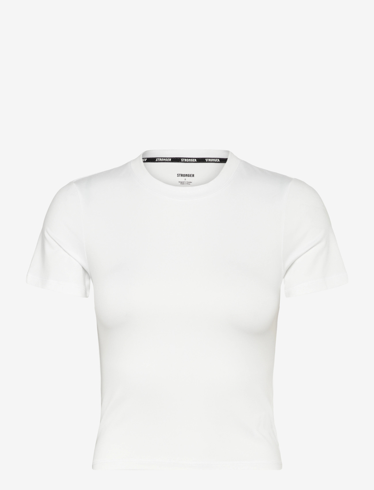 STRONGER - Crew Neck T-shirt - t-shirts - bright white - 0