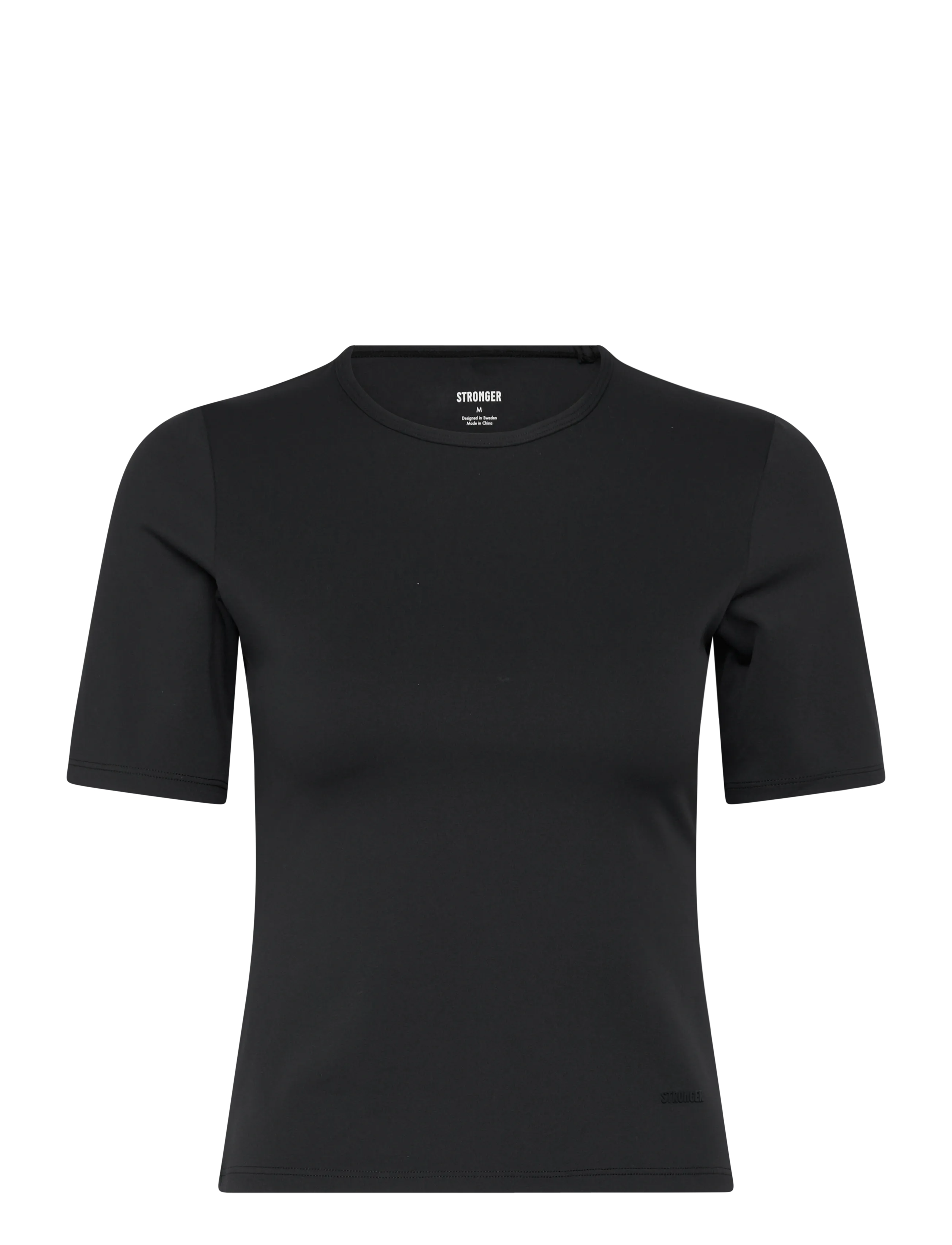 STRONGER Soft T-Shirt, S, Black, Sports Overdele & T-shirts > Sport T-shirts, Dame