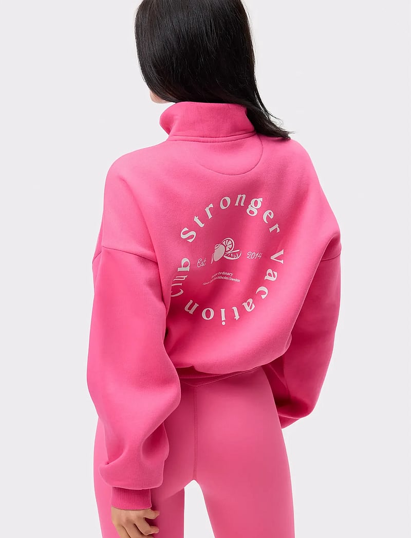 STRONGER - Half Zip Sweatshirt - sweatshirts - fandango pink - 3