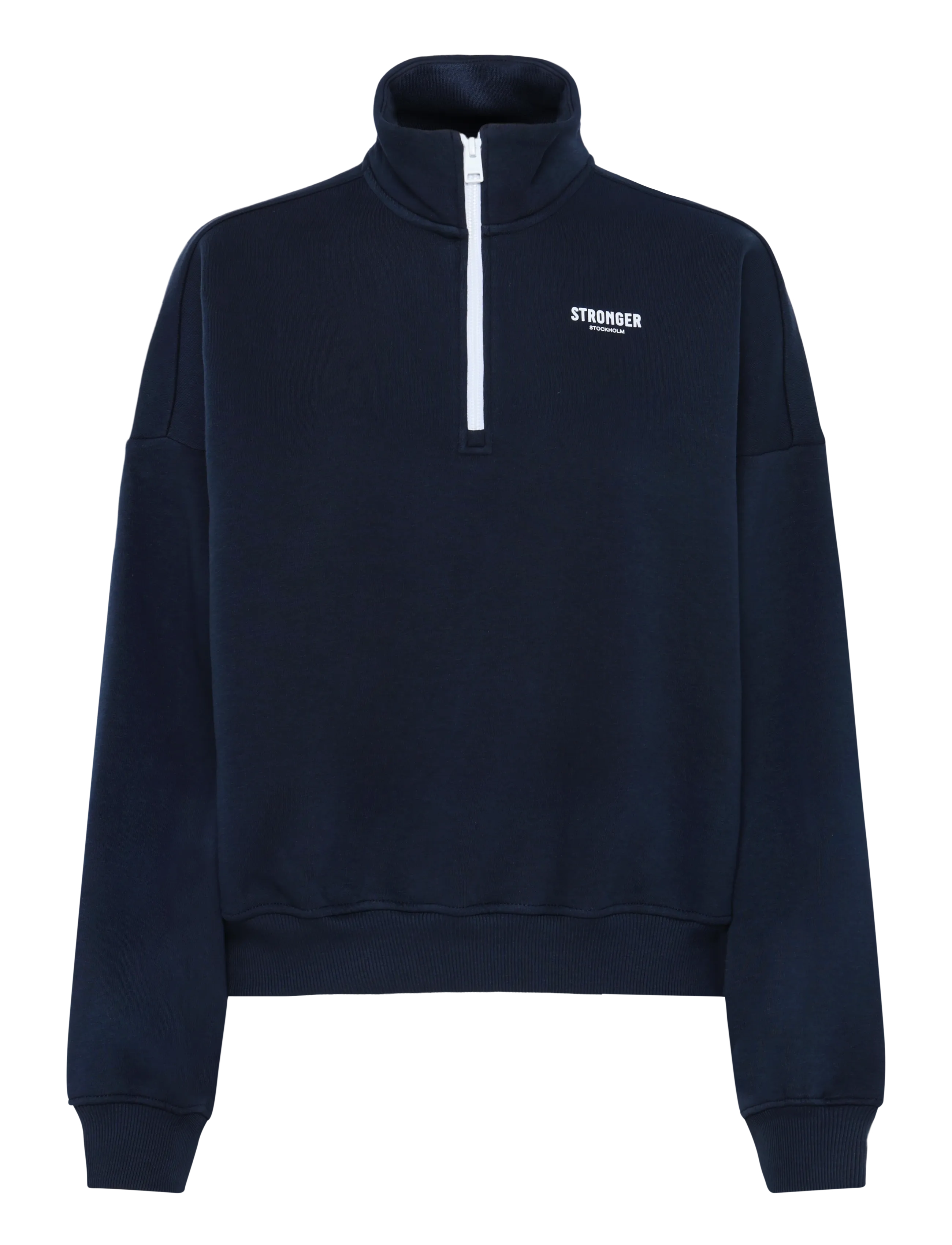 STRONGER Half Zip Sweatshirt - Dressipluusid - NAVY BLAZER / navy
