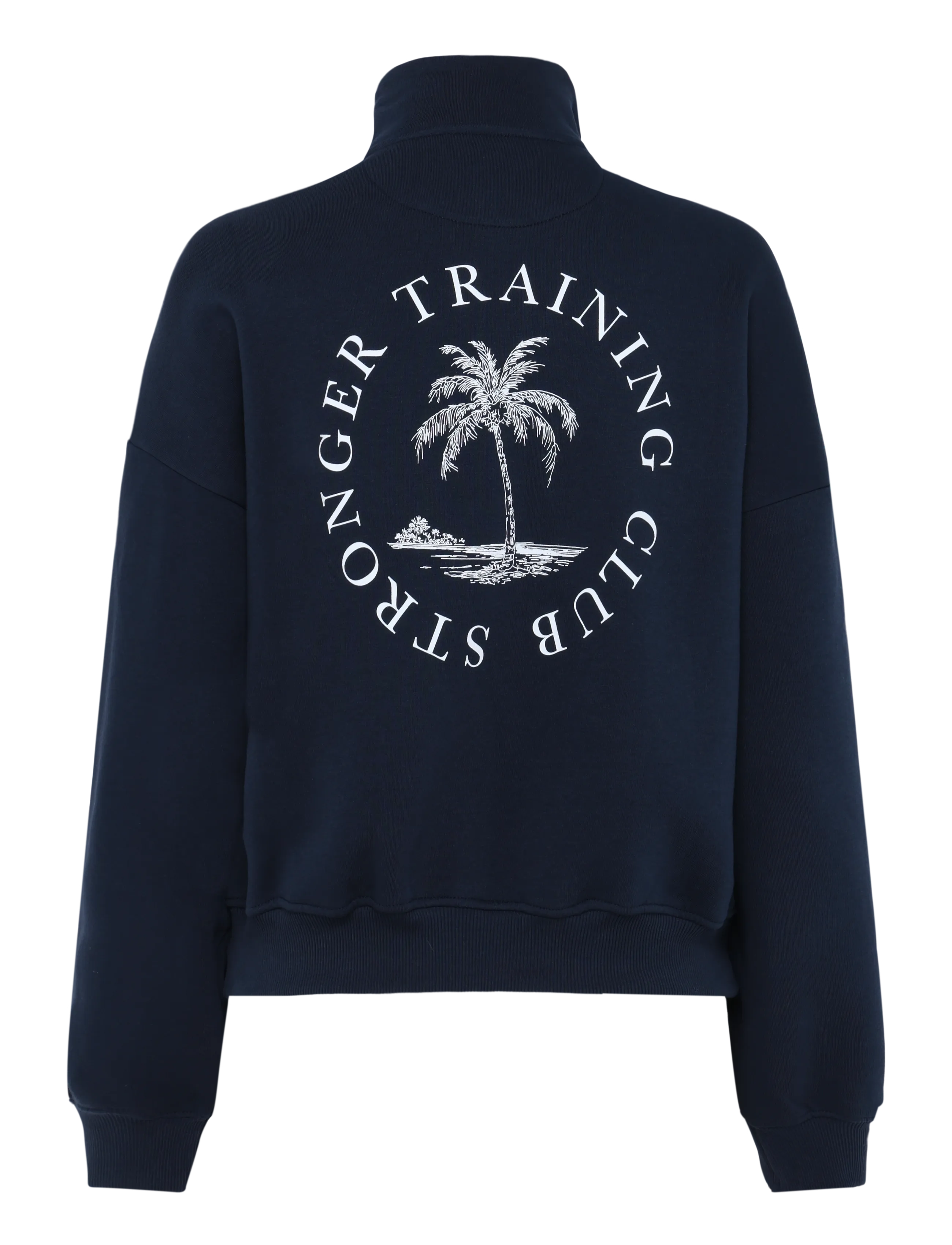 STRONGER - Half Zip Sweatshirt - autumn savings - navy blazer - 1