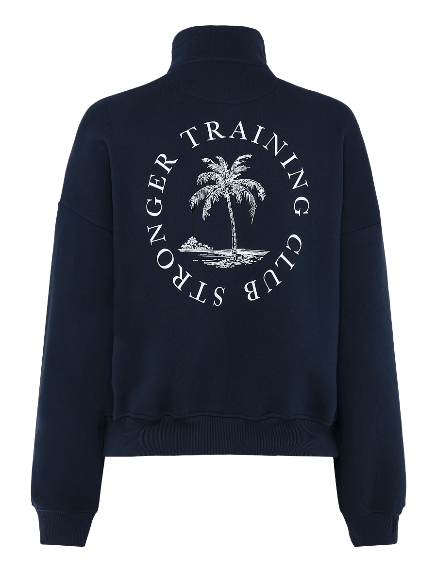 STRONGER - Half Zip Sweatshirt - sweatshirts - navy blazer - 1