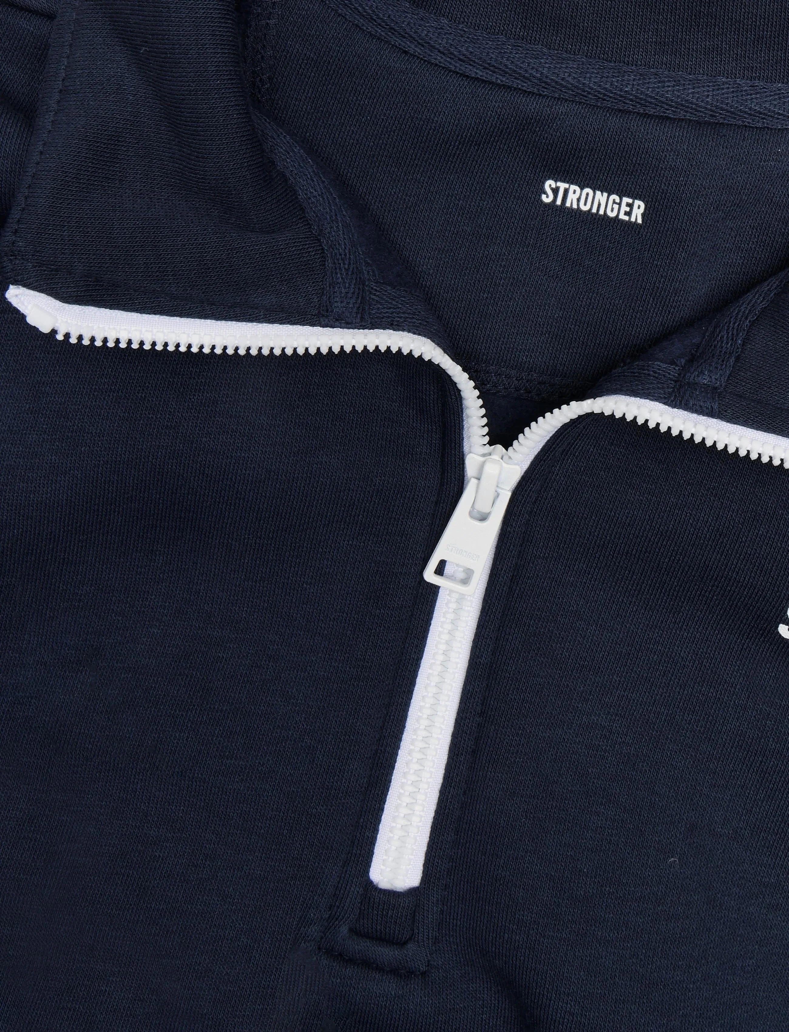 STRONGER - Half Zip Sweatshirt - autumn savings - navy blazer - 2