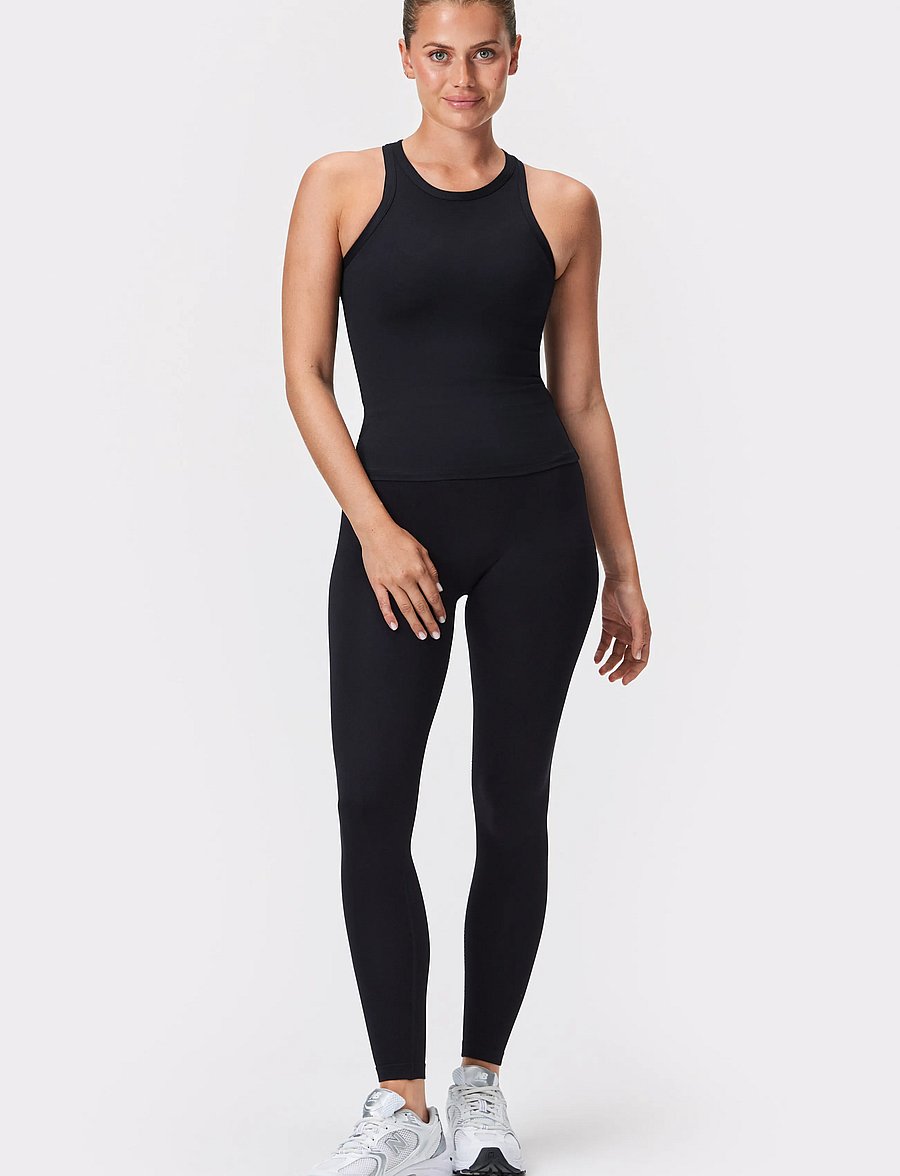 STRONGER - The One Tank Top - Õlapaeltega pluusid - black - 2