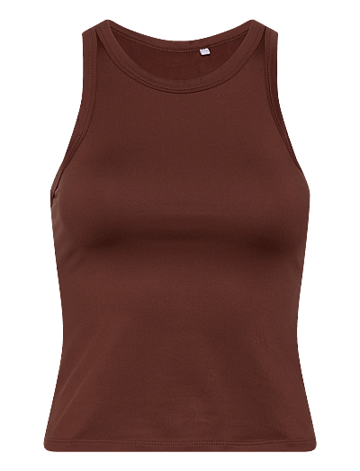 STRONGER The One Tank Top - Toppar & T-shirts - CAPPUCCINO / brown
