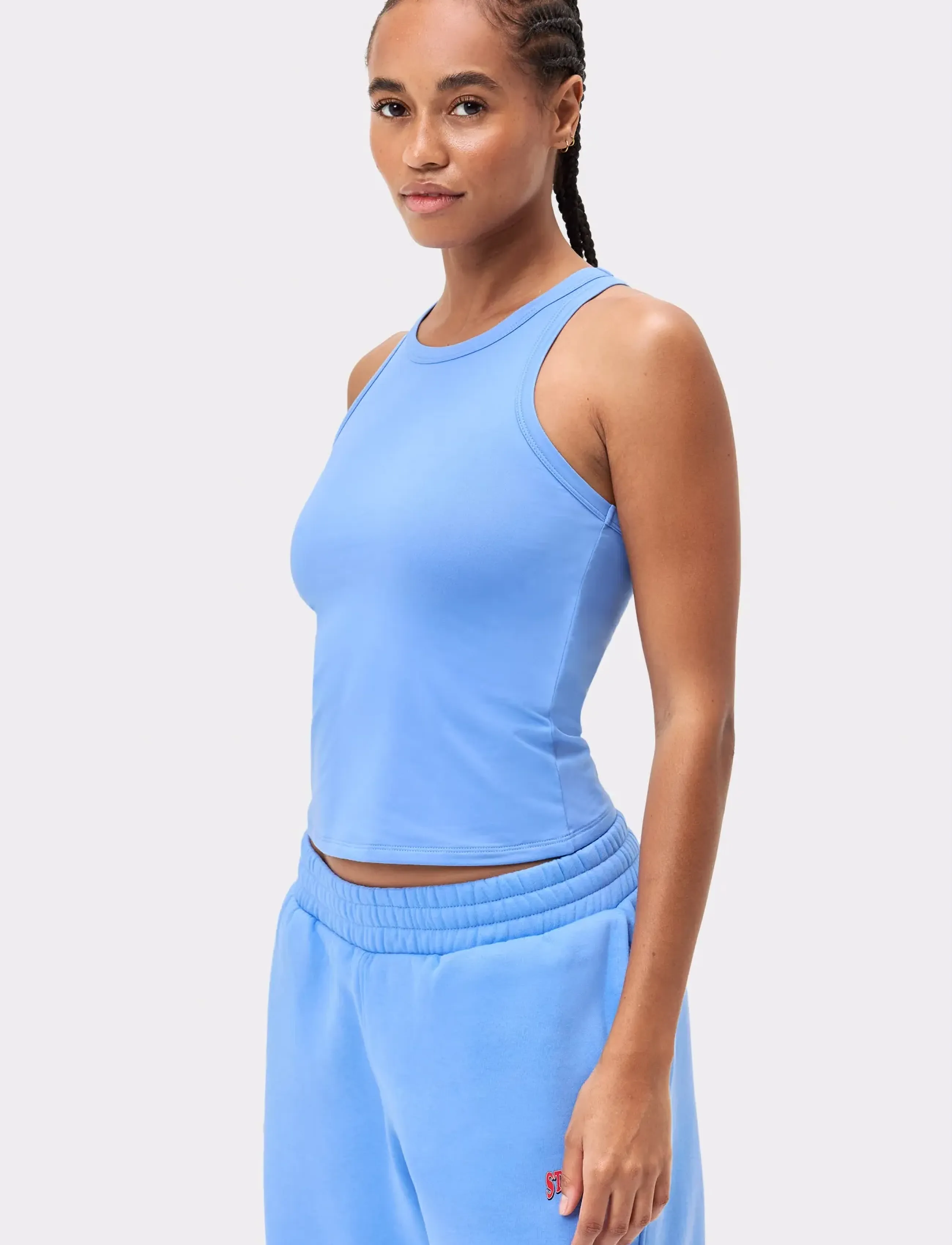 STRONGER The One Tank Top - STRONGER - CORNFLOWER BLUE / blue