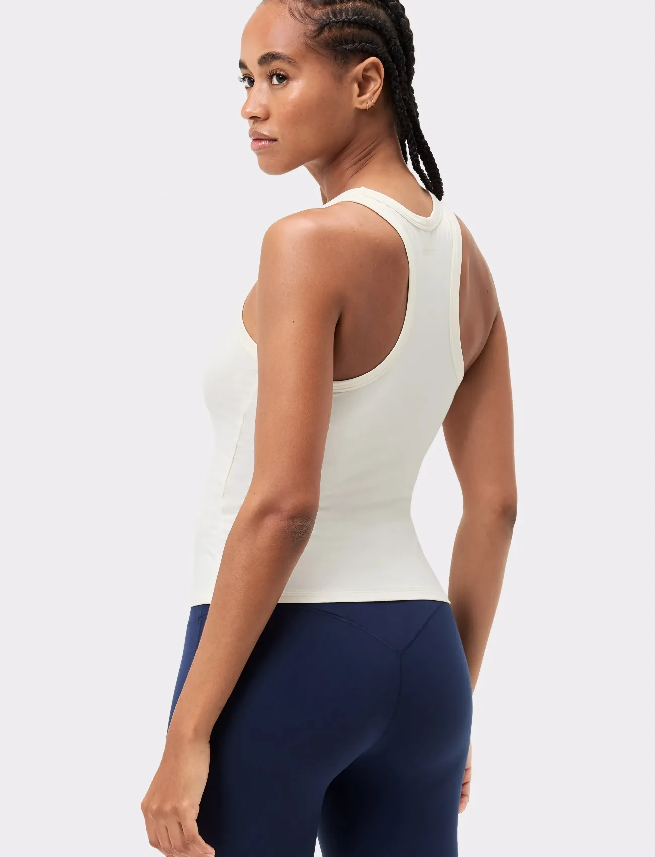 STRONGER The One Tank Top - STRONGER - WHISPER WHITE / cream