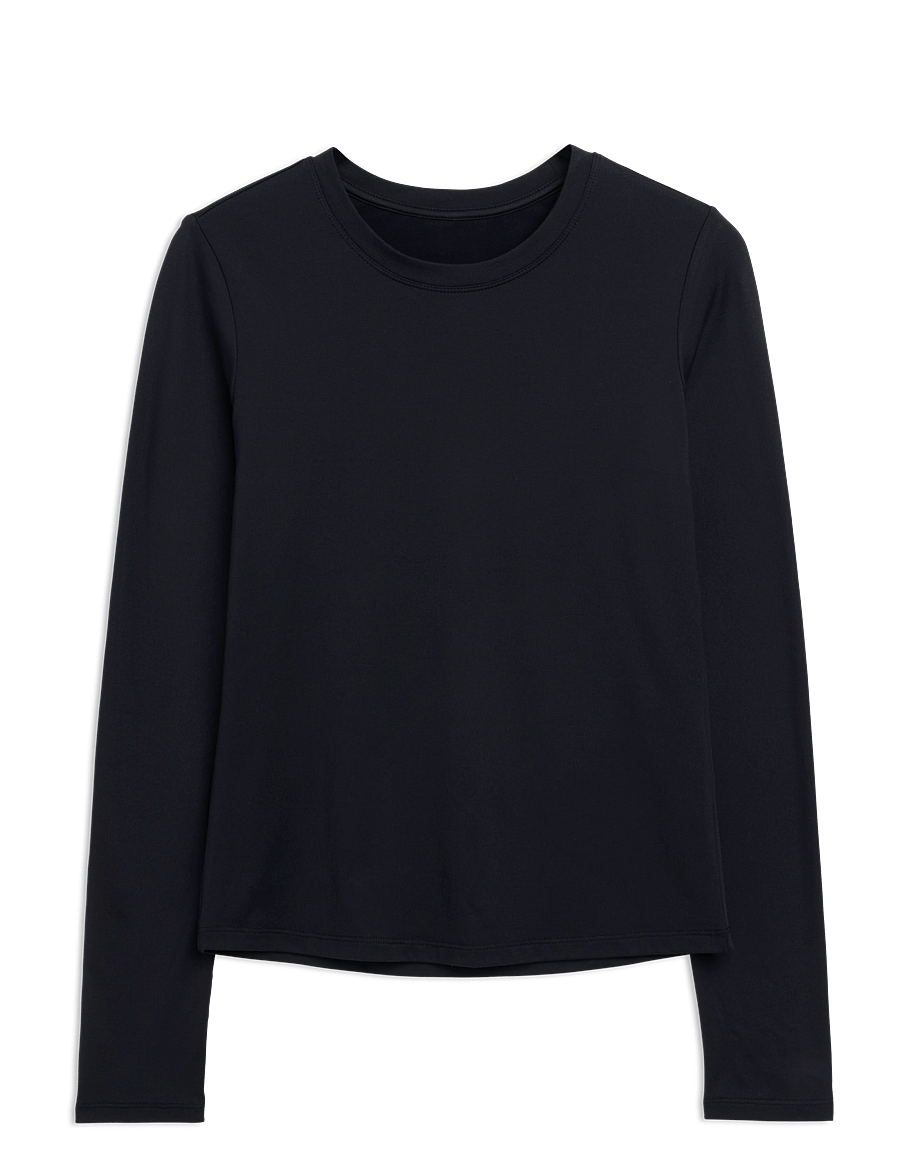 STRONGER - The One Long Sleeve - pikkade varrukatega alussärgid - black - 1