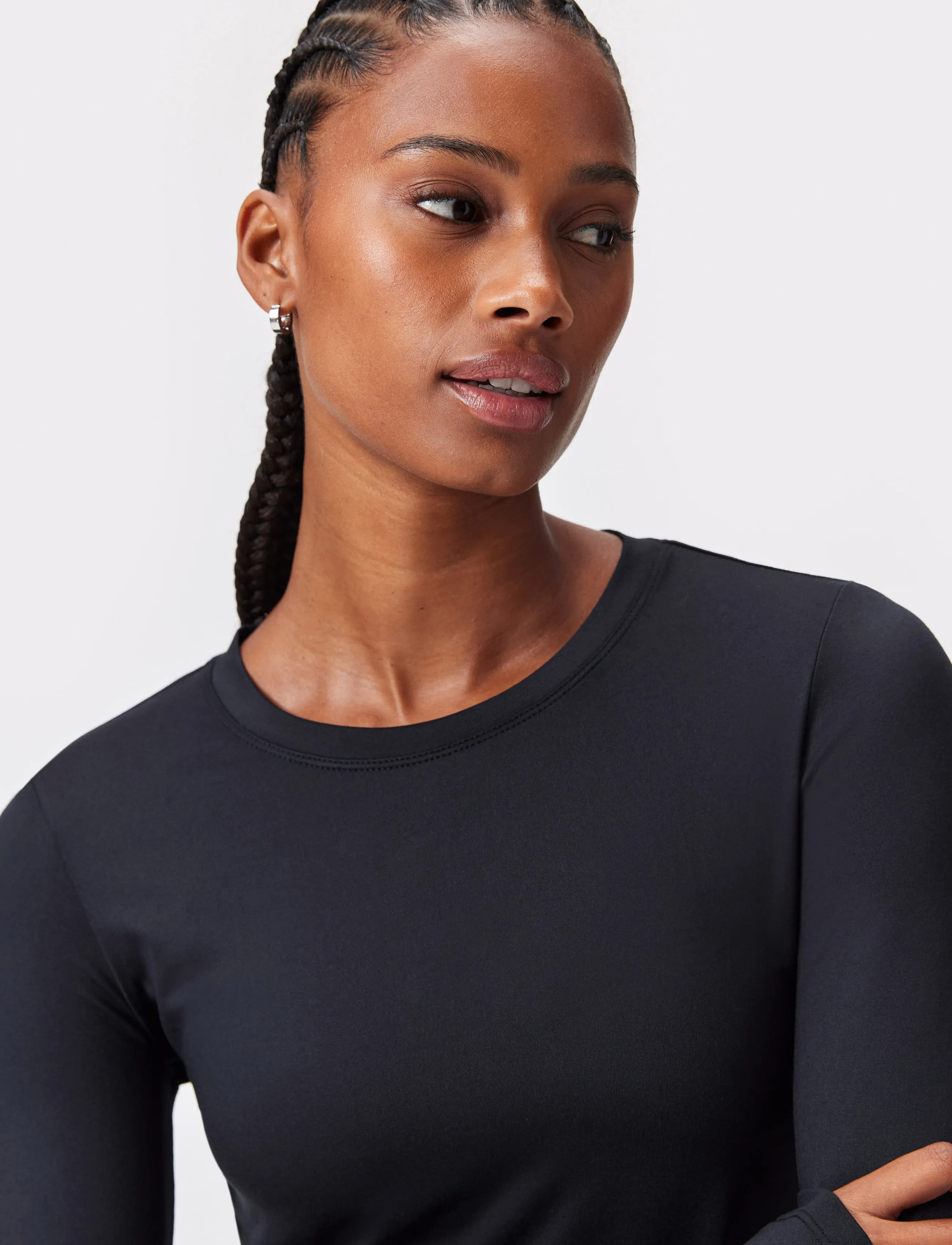 STRONGER - The One Long Sleeve - pikkade varrukatega alussärgid - black - 3