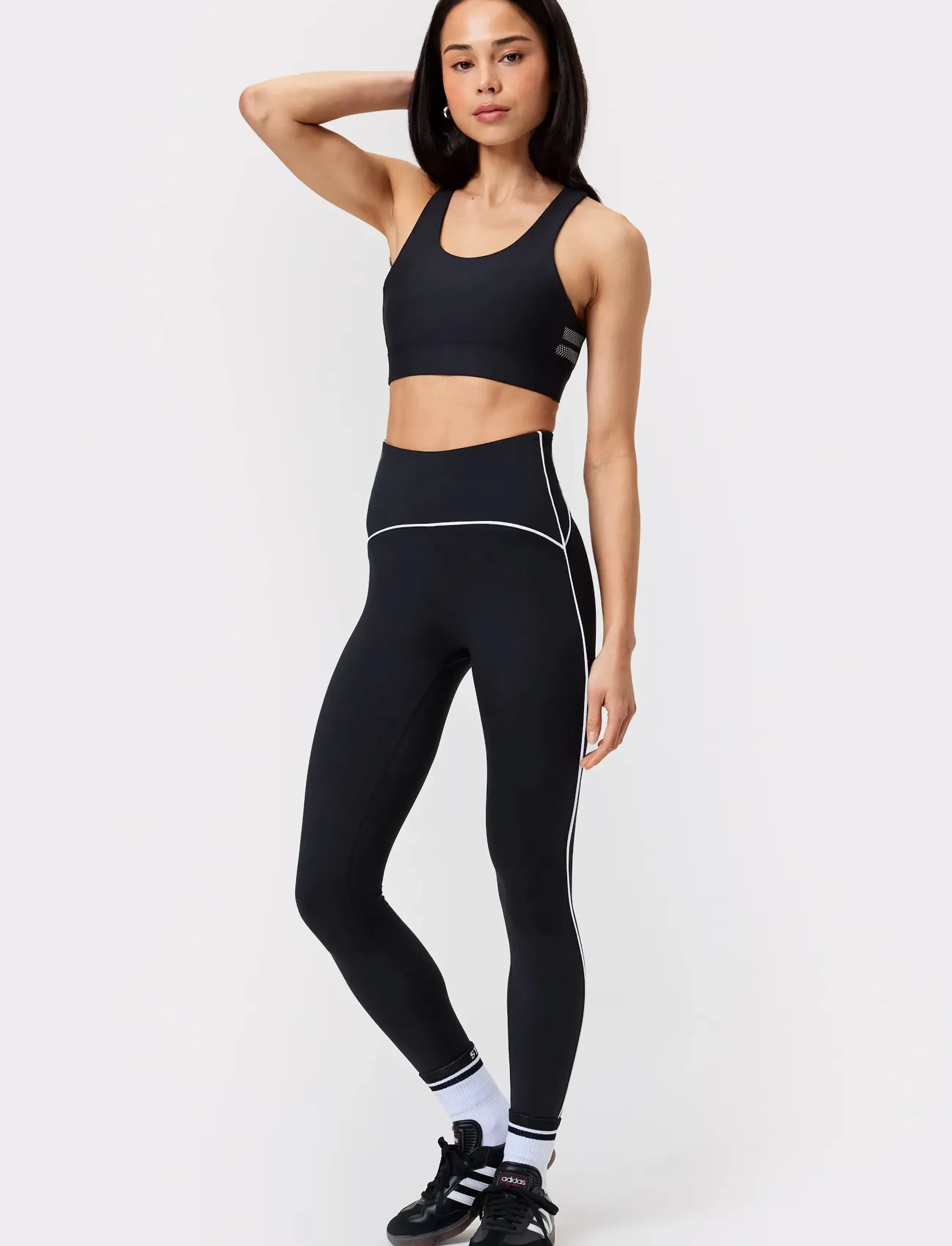 STRONGER Signature Sports Bra - STRONGER - BLACK / black