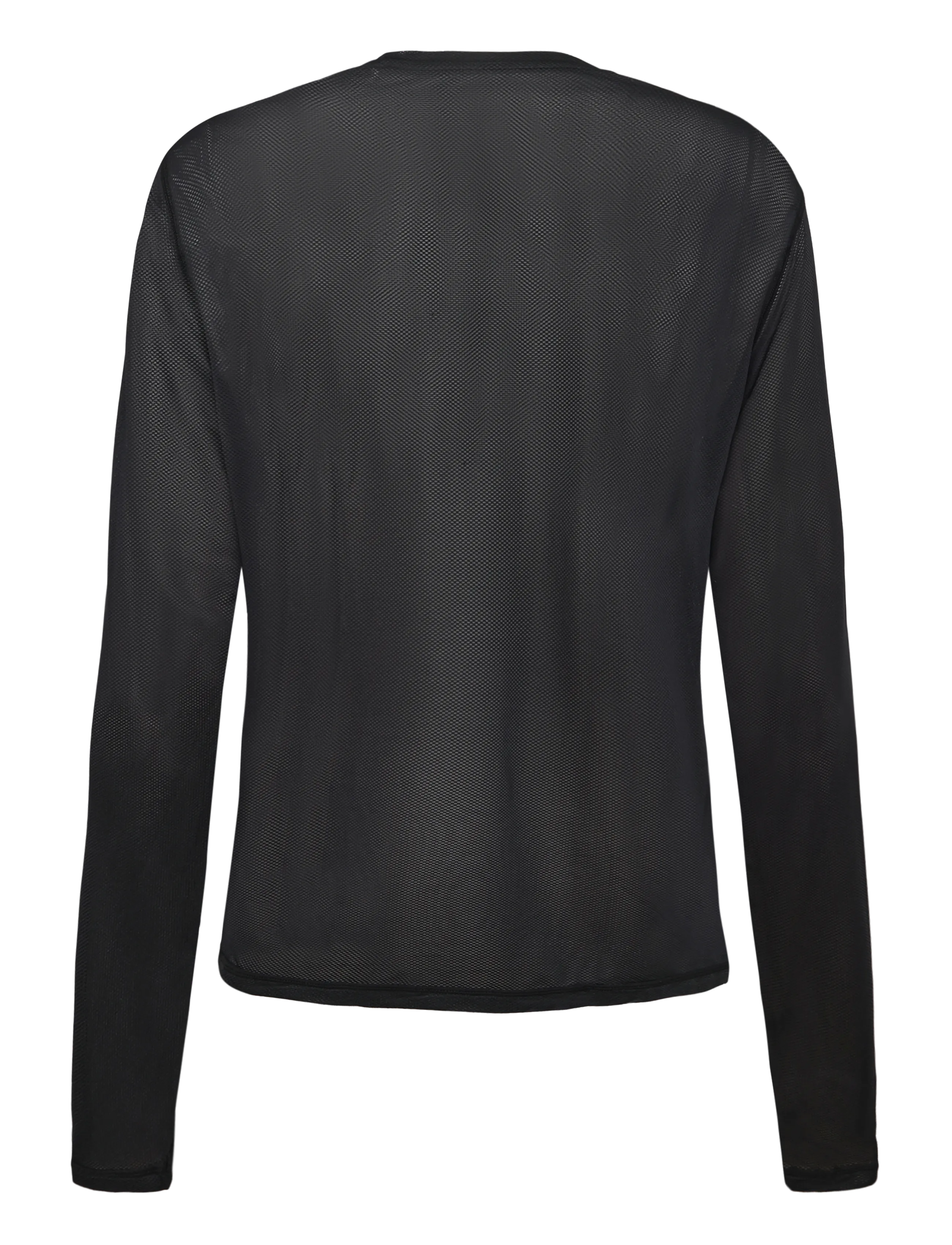 STRONGER - Mesh Running Long Sleeve - långärmade tröjor - black - 2