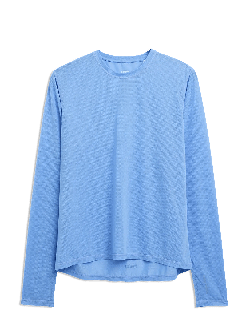 STRONGER - Mesh Running Long Sleeve - langarmshirts - cornflower blue - 1