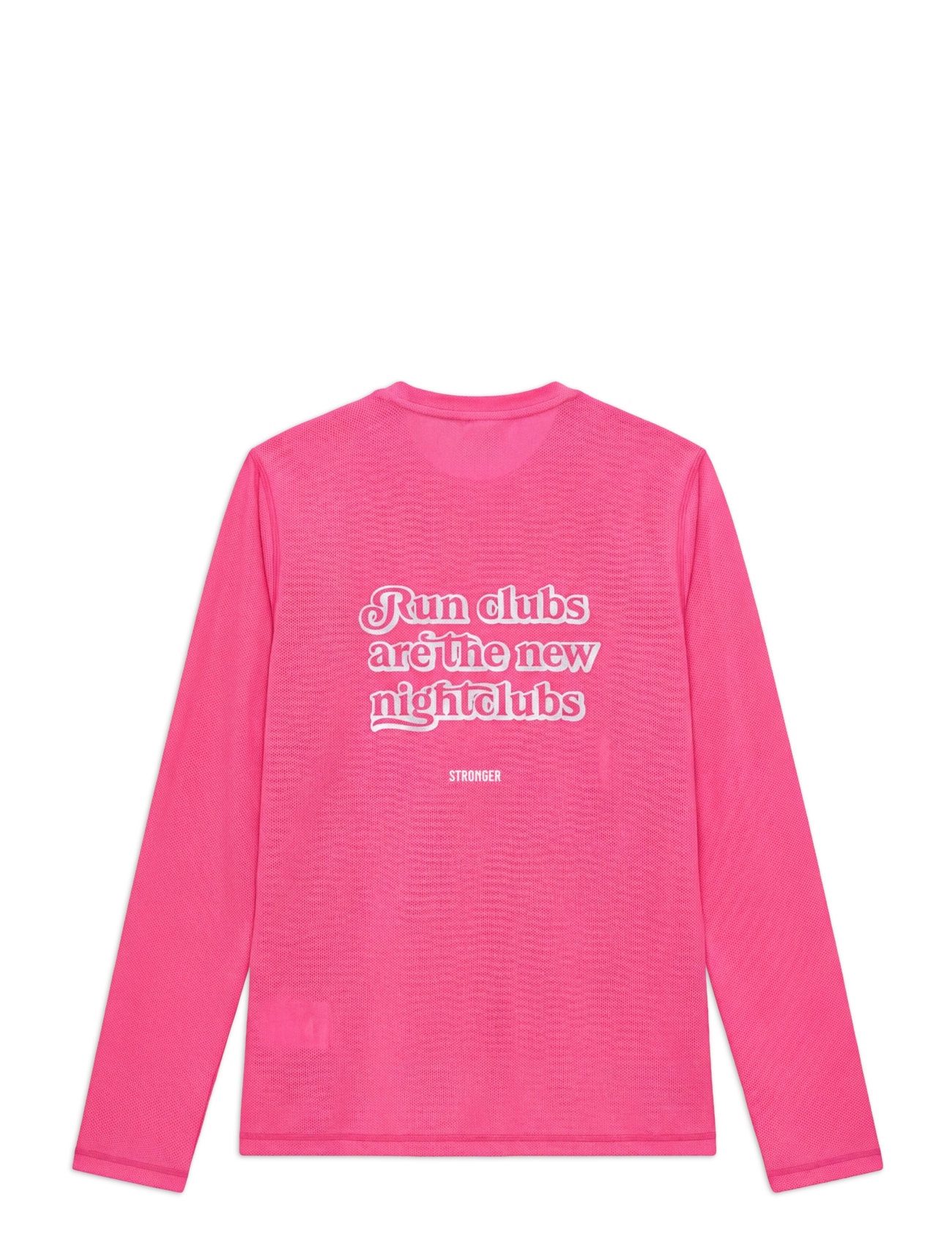 STRONGER - Mesh Running Long Sleeve - longsleeved tops - fandango pink - 2