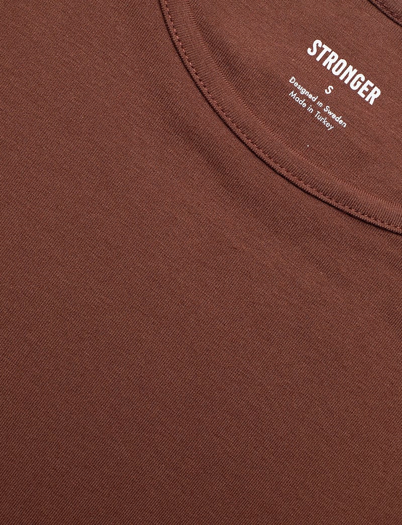 STRONGER - Jersey Crew Neck T-shirt - t-shirts - cappuccino - 2