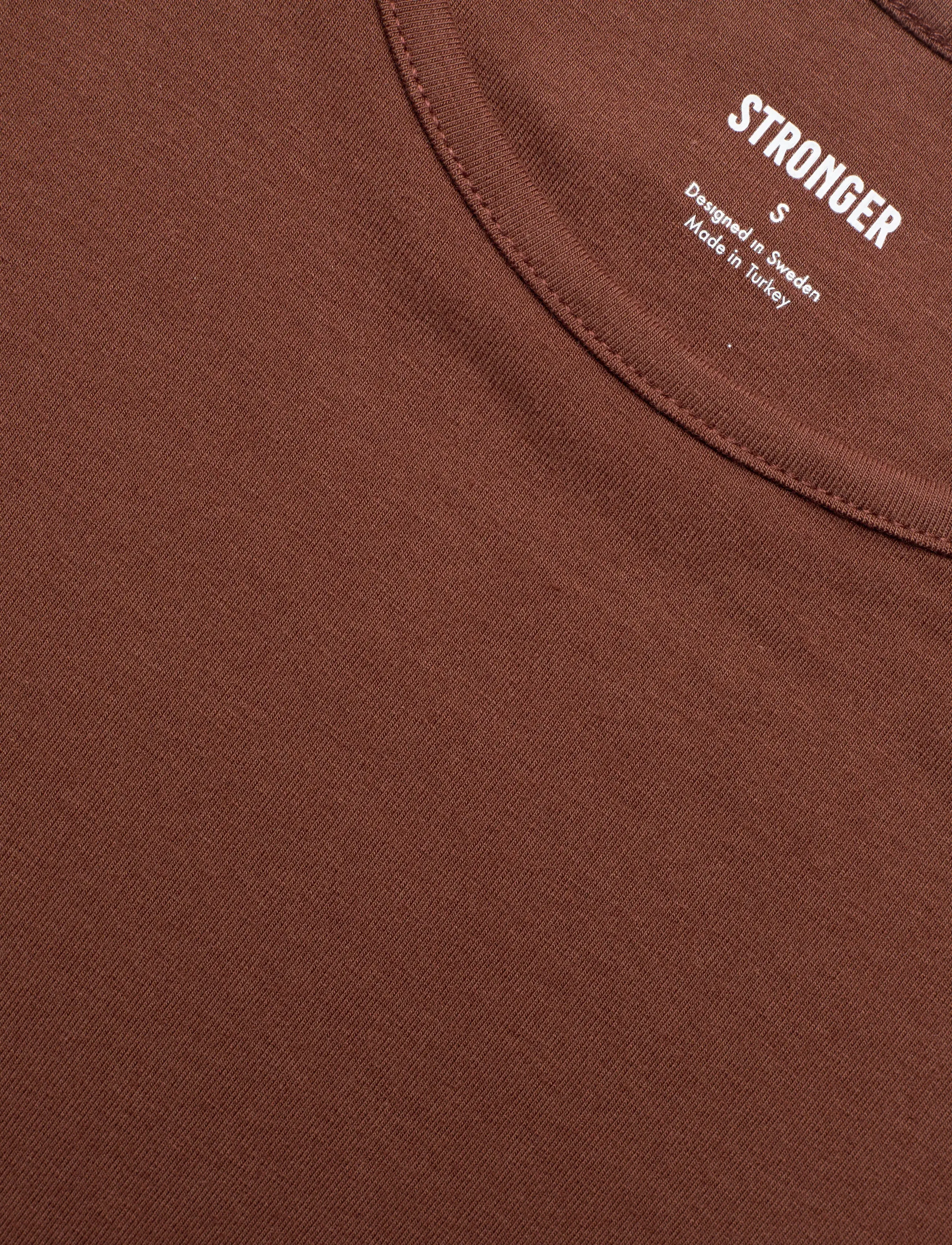 STRONGER - Jersey Crew Neck T-shirt - t-shirts - cappuccino - 2
