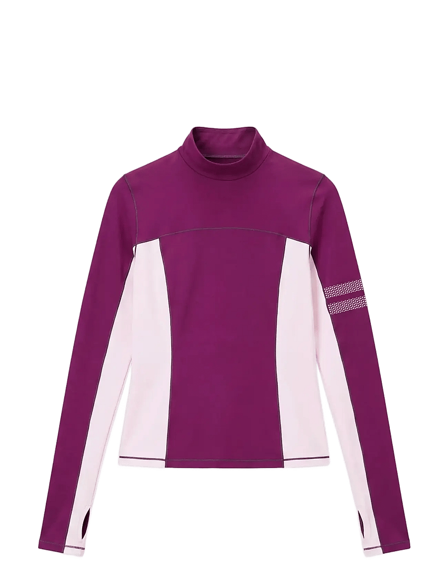 STRONGER - Thermal Poloshirt - baselayer overdele - aubergine purple - 1