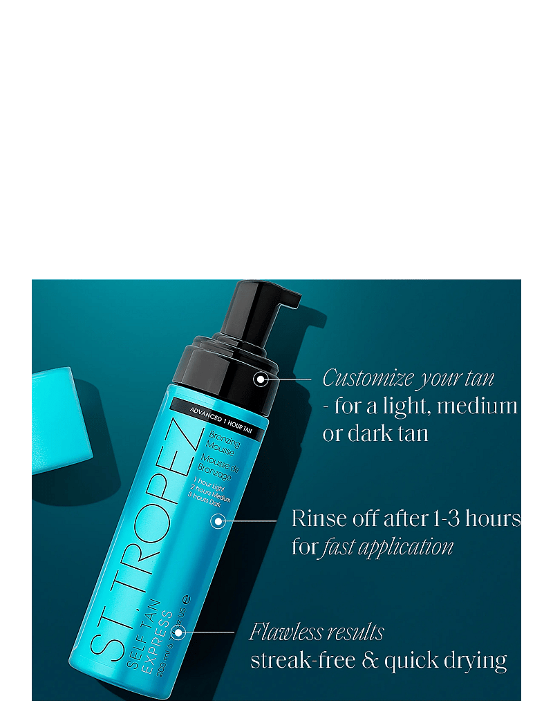 St.Tropez - Self Tan Express Mousse - mousse - light, medium/dark tan - 1