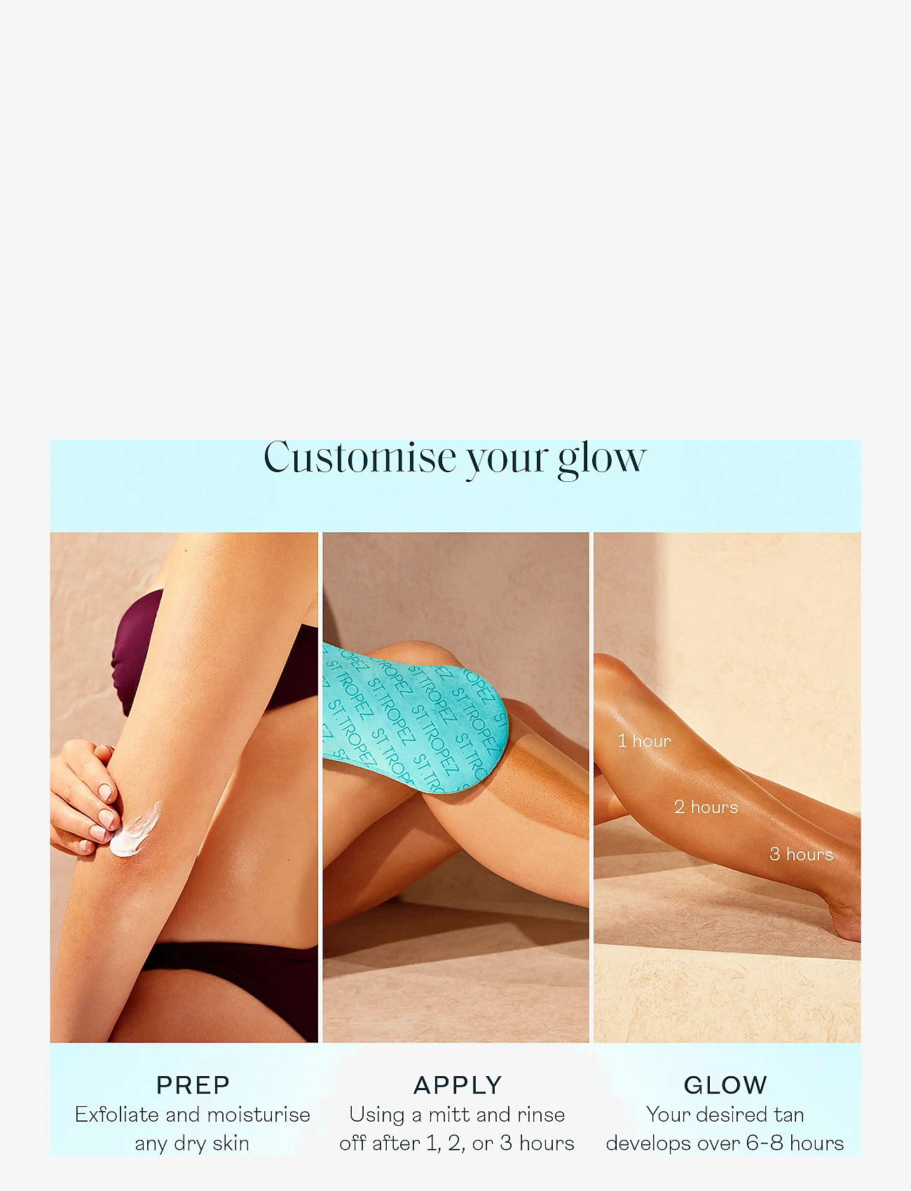 St.Tropez - Self Tan Express Mousse - light, medium/dark tan - 3