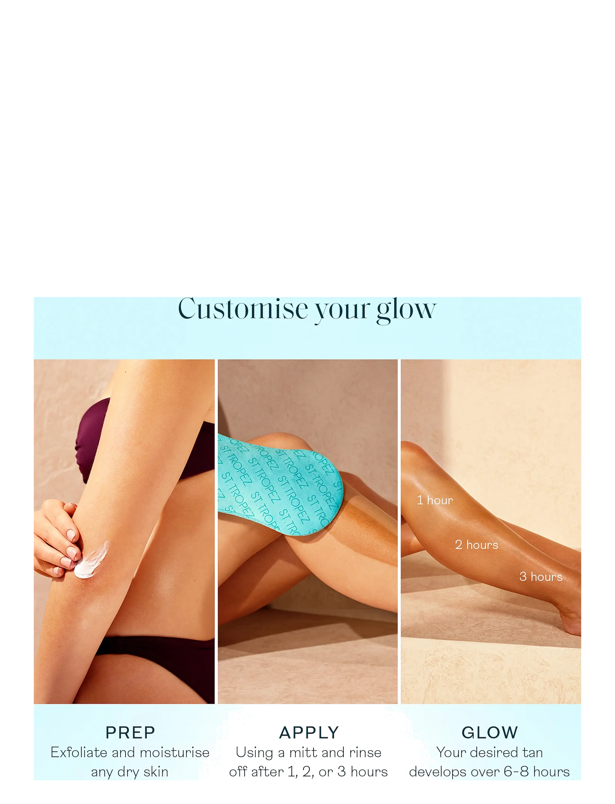 St.Tropez - Self Tan Express Mousse - Įdegio putos - light, medium/dark tan - 3