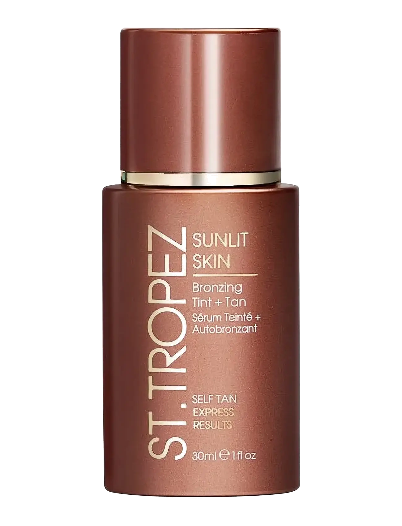 St.Tropez Self Tan Express Sunlit Skin Bronzing Tint + Tan, Bronzer, Nude, Str: 30 ML