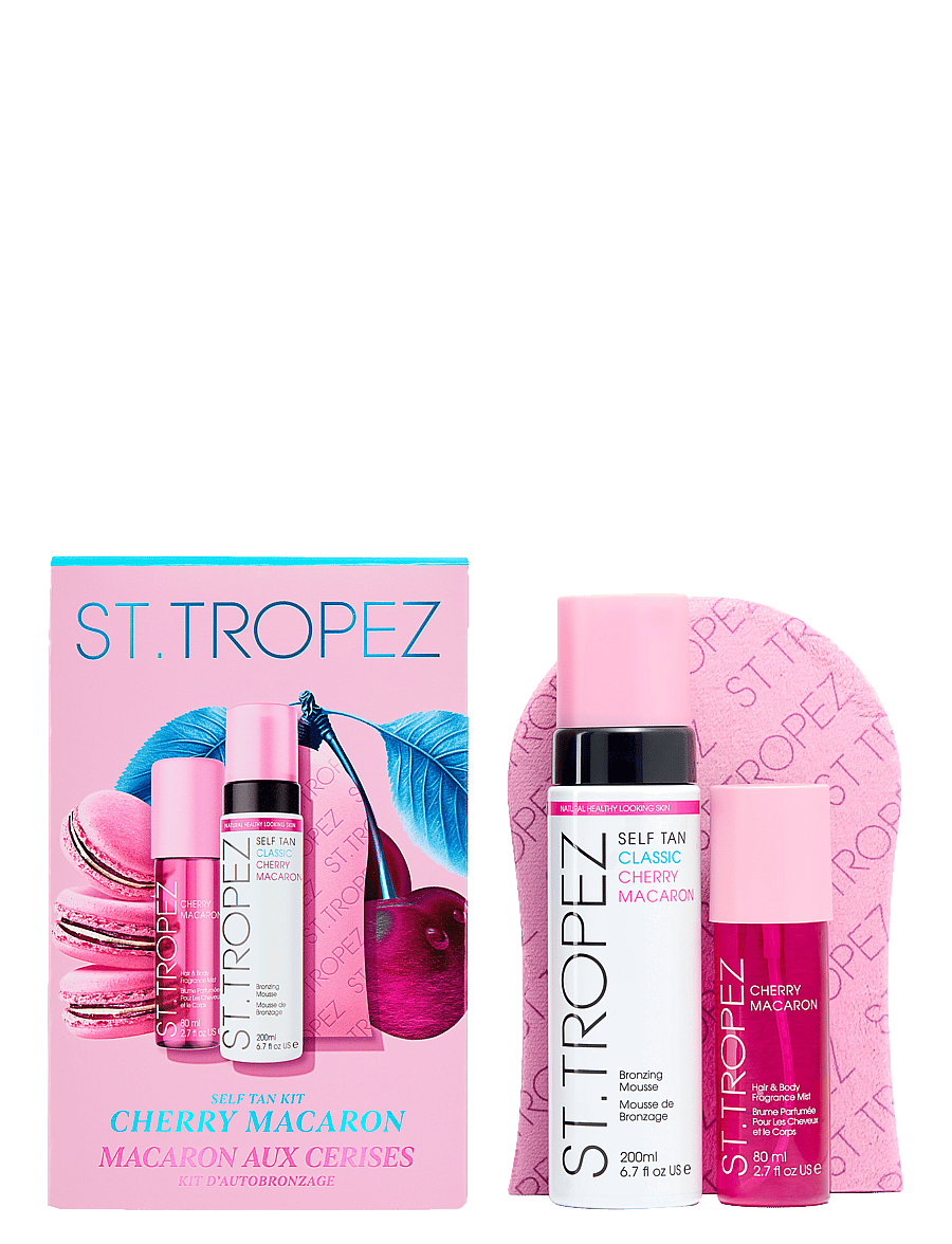 St.Tropez - Self Tan Kit Cherry Macaron - giftset - clear - 1