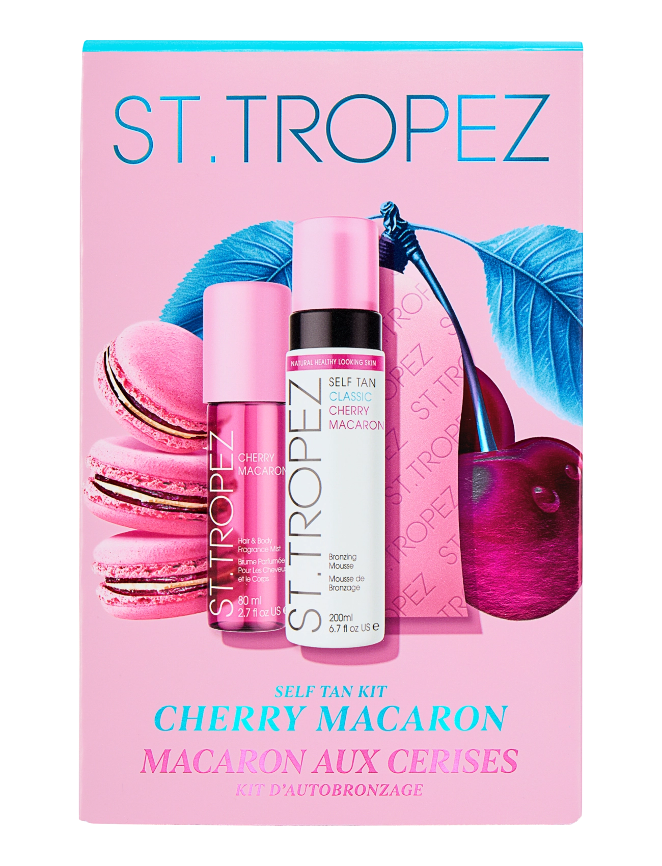 St.Tropez - Self Tan Kit Cherry Macaron - til hende - clear - 2