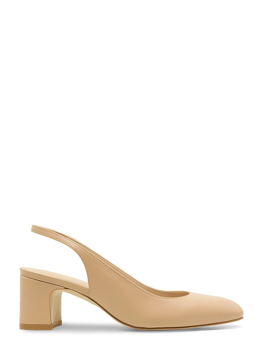 Stuart Weitzman - MILLA 55 SLINGBACK PUMPS - kontsaga slingback-kingad - beige - 2