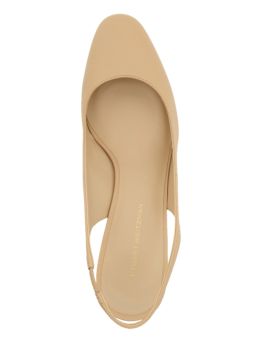 Stuart Weitzman - MILLA 55 SLINGBACK PUMPS - kontsaga slingback-kingad - beige - 3