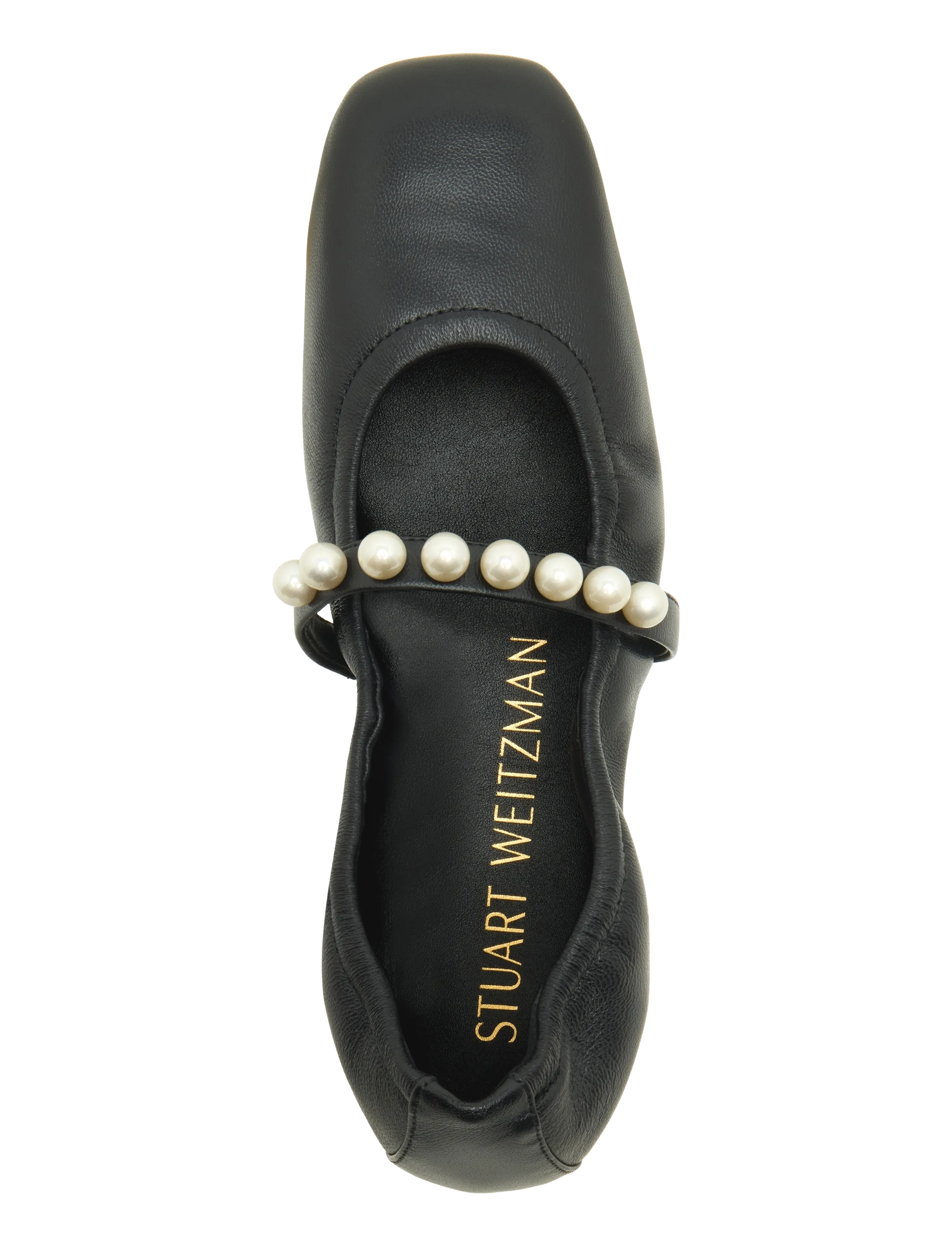 Stuart Weitzman - GOLDIE BALLET FLAT - special occasions - black - 3