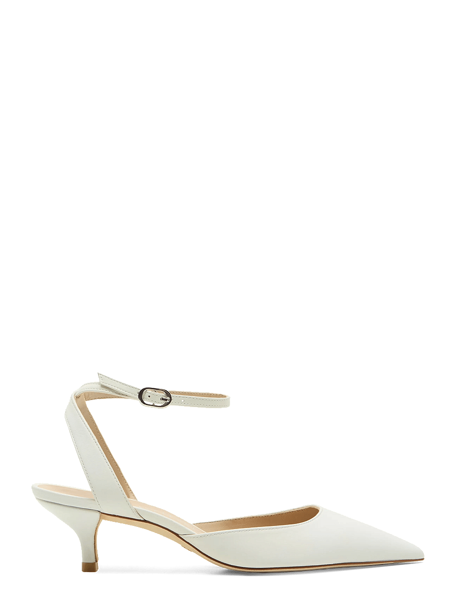 Stuart Weitzman - BARELYTHERE 50 PUMP - konfirmation - white - 2