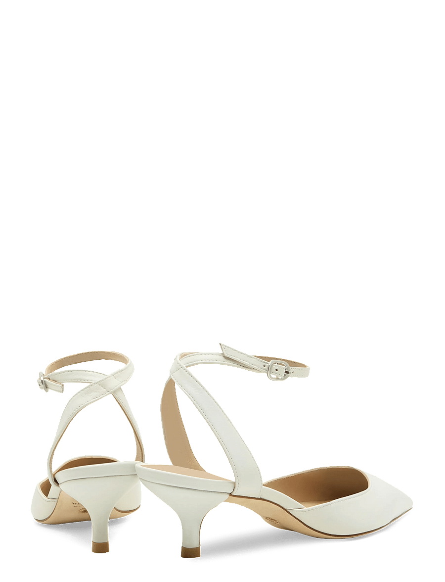 Stuart Weitzman - BARELYTHERE 50 PUMP - konfirmation - white - 4