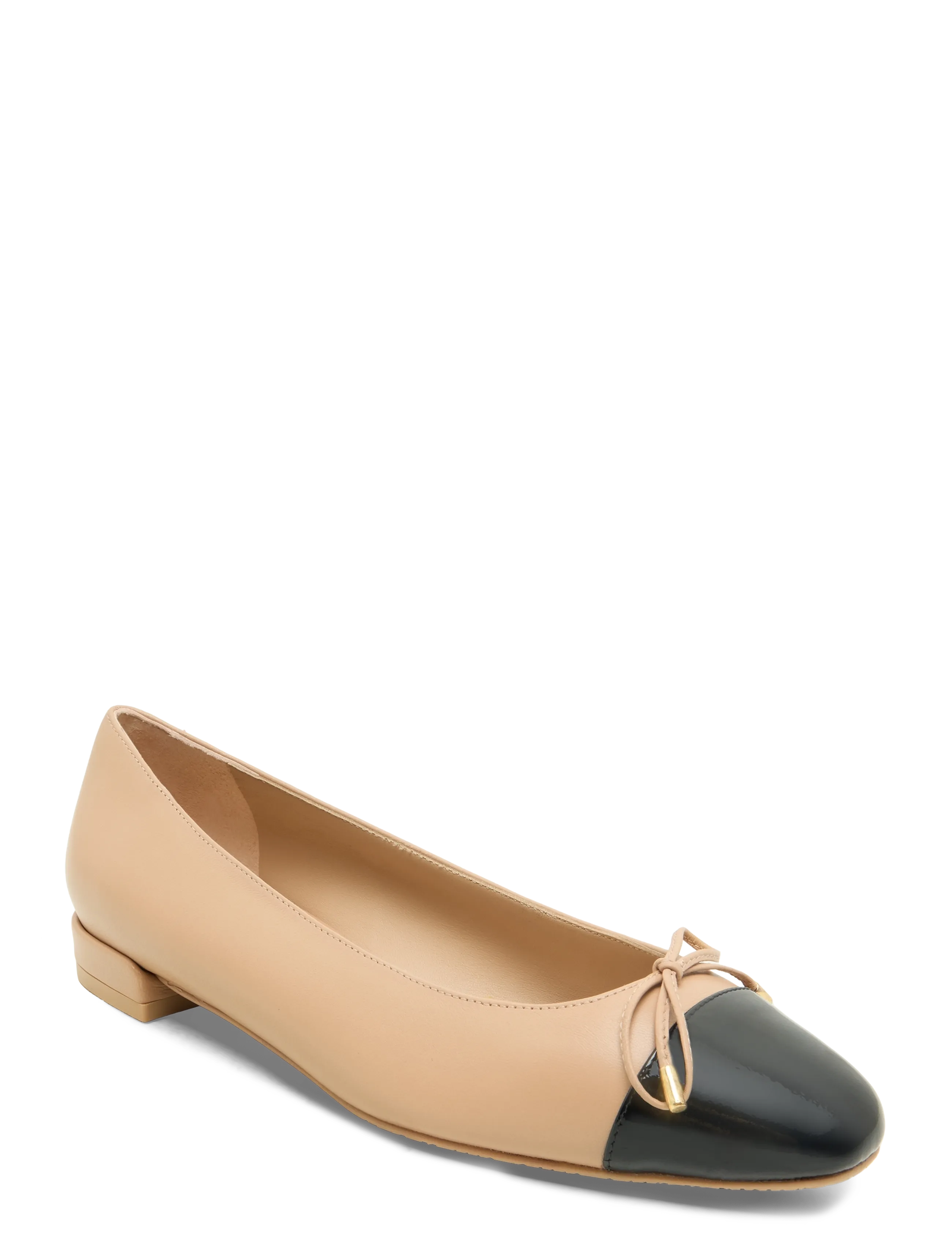 Stuart Weitzman Sleek Bow Flats, 38, Beige, Sko > Ballerinaer, Dame