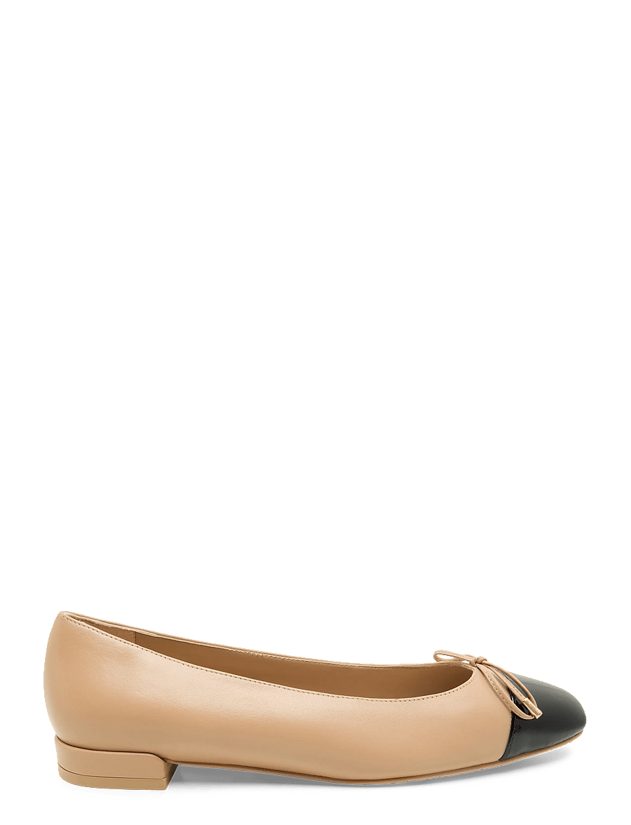 Stuart Weitzman - SLEEK BOW FLATS - særlige begivenheder - beige - 2