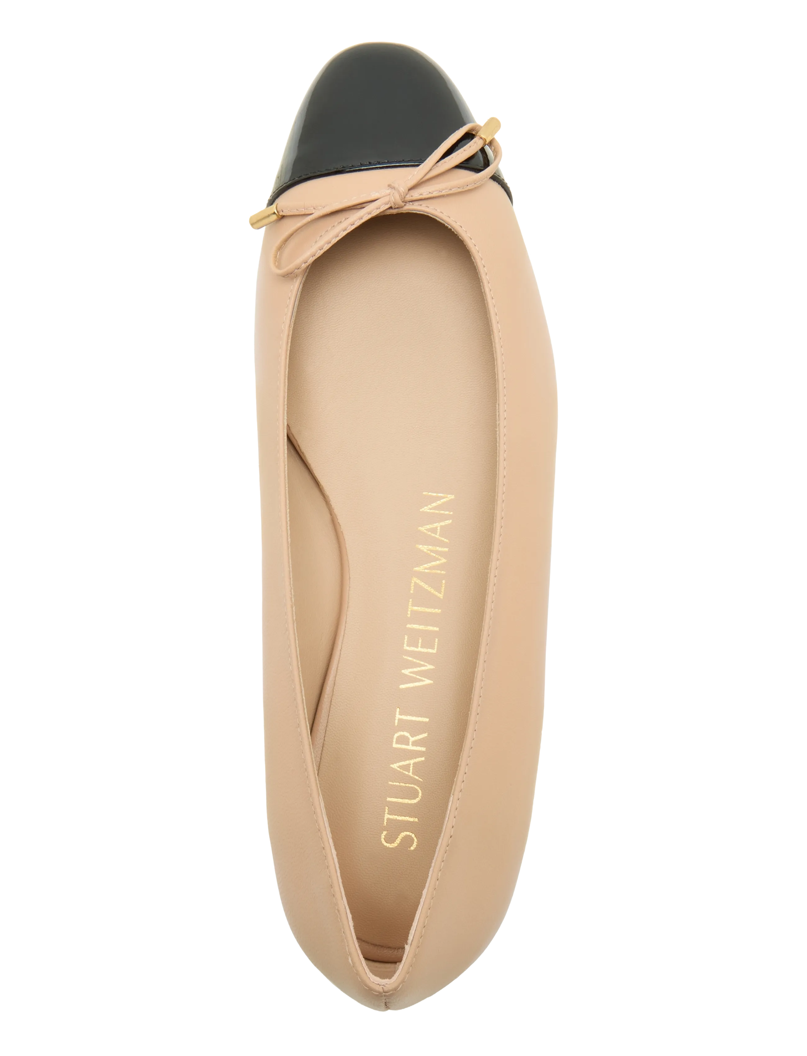 Stuart Weitzman - SLEEK BOW FLATS - beige - 3