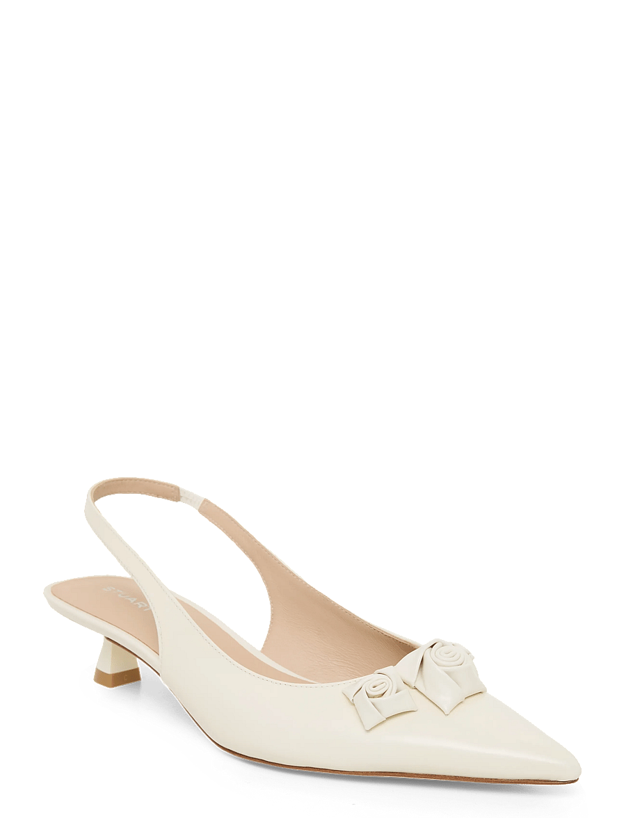 Stuart Weitzman - ROSIE 35 SLINGBACK - konfirmation - white - 0