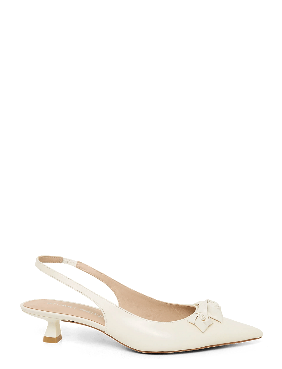 Stuart Weitzman - ROSIE 35 SLINGBACK - konfirmation - white - 2