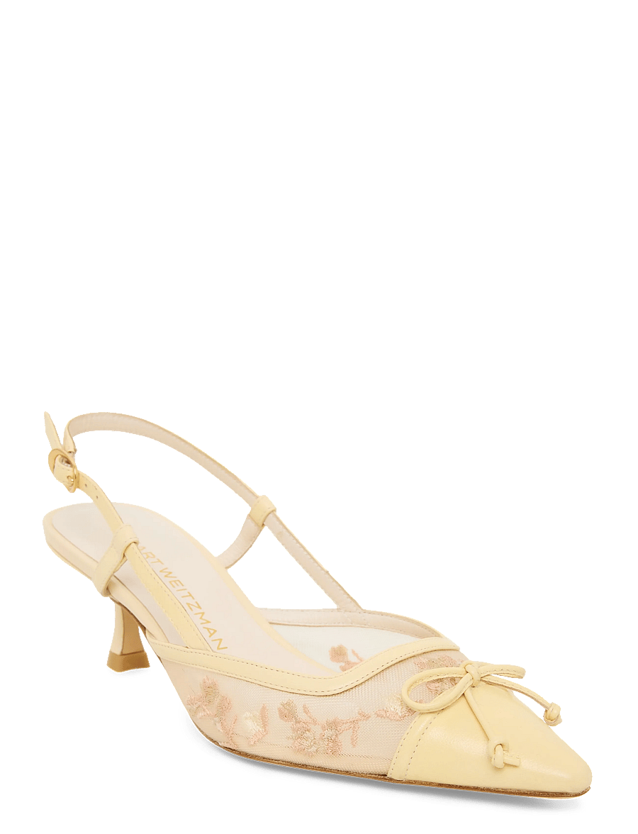 Stuart Weitzman - KITTY SLINGBACK 50 - slingbacks mit absatz - beige - 0