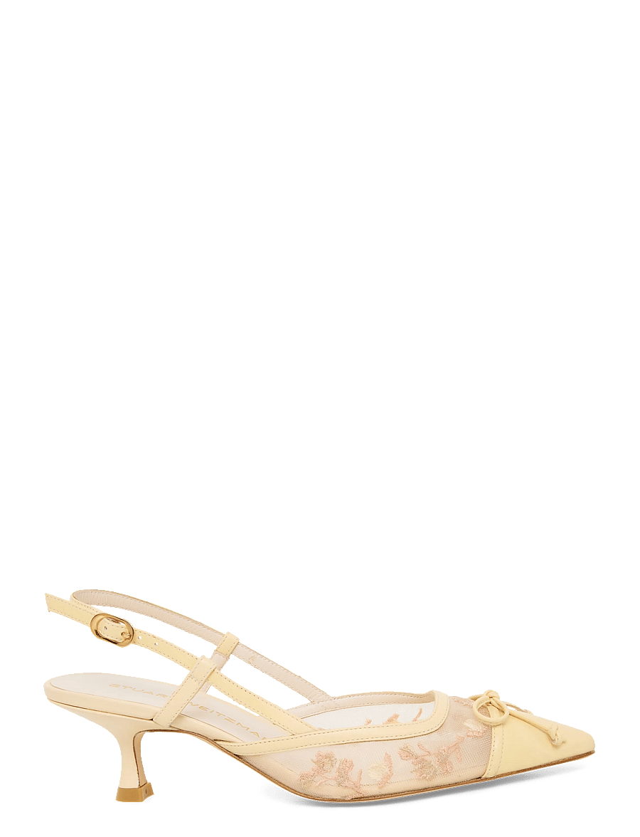 Stuart Weitzman - KITTY SLINGBACK 50 - slingbacks mit absatz - beige - 2