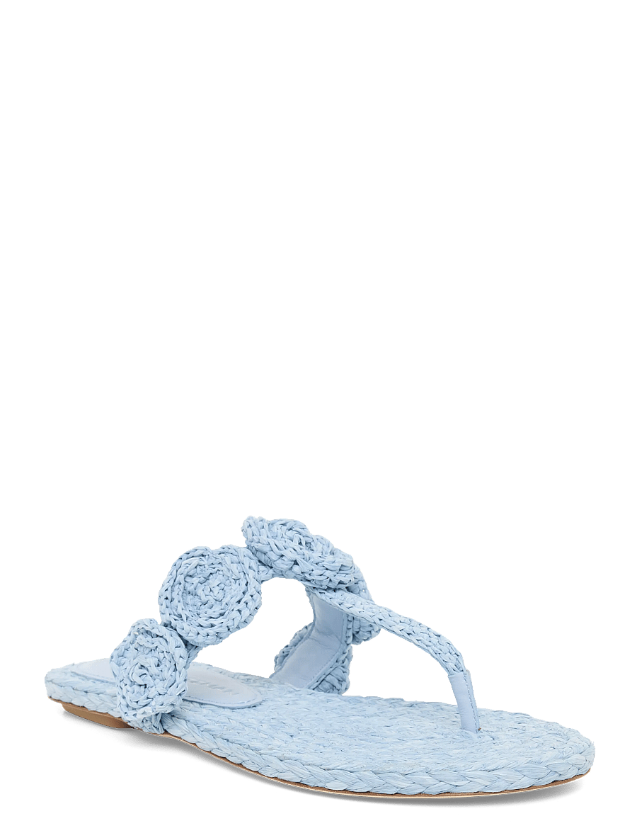 Stuart Weitzman - MAGNOLIA SANDALS - platta sandaler - blue - 0