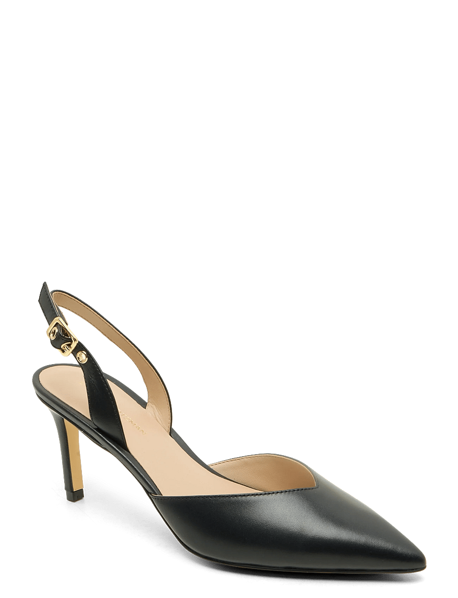 Stuart Weitzman - RYDER 75 SLINGBACK PUMPS - kontsaga slingback-kingad - black - 0