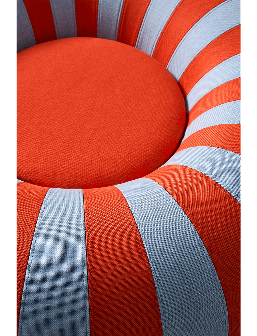Studio About - FLOAT - poufs - blue/red - 1