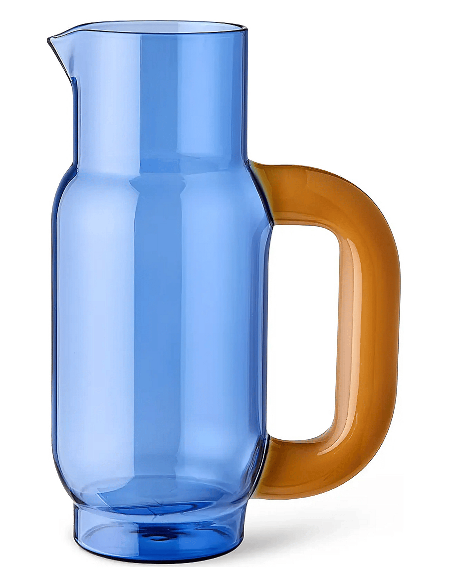 Studio About - PITCHER - wasserkannen & karaffen - blue/milky amber - 0